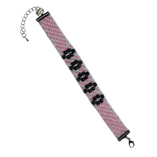 Pulsera con Rubí – Telar